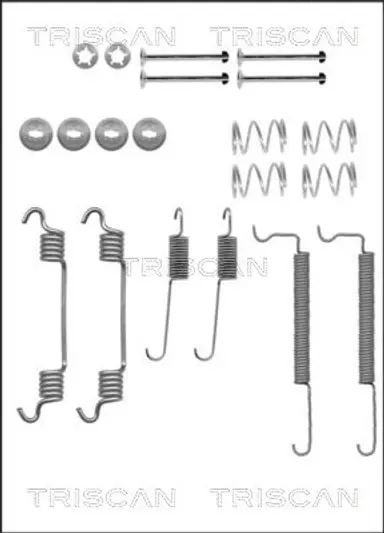 JUEGO DE ACCESORIOS, ZAPATAS DE FRE