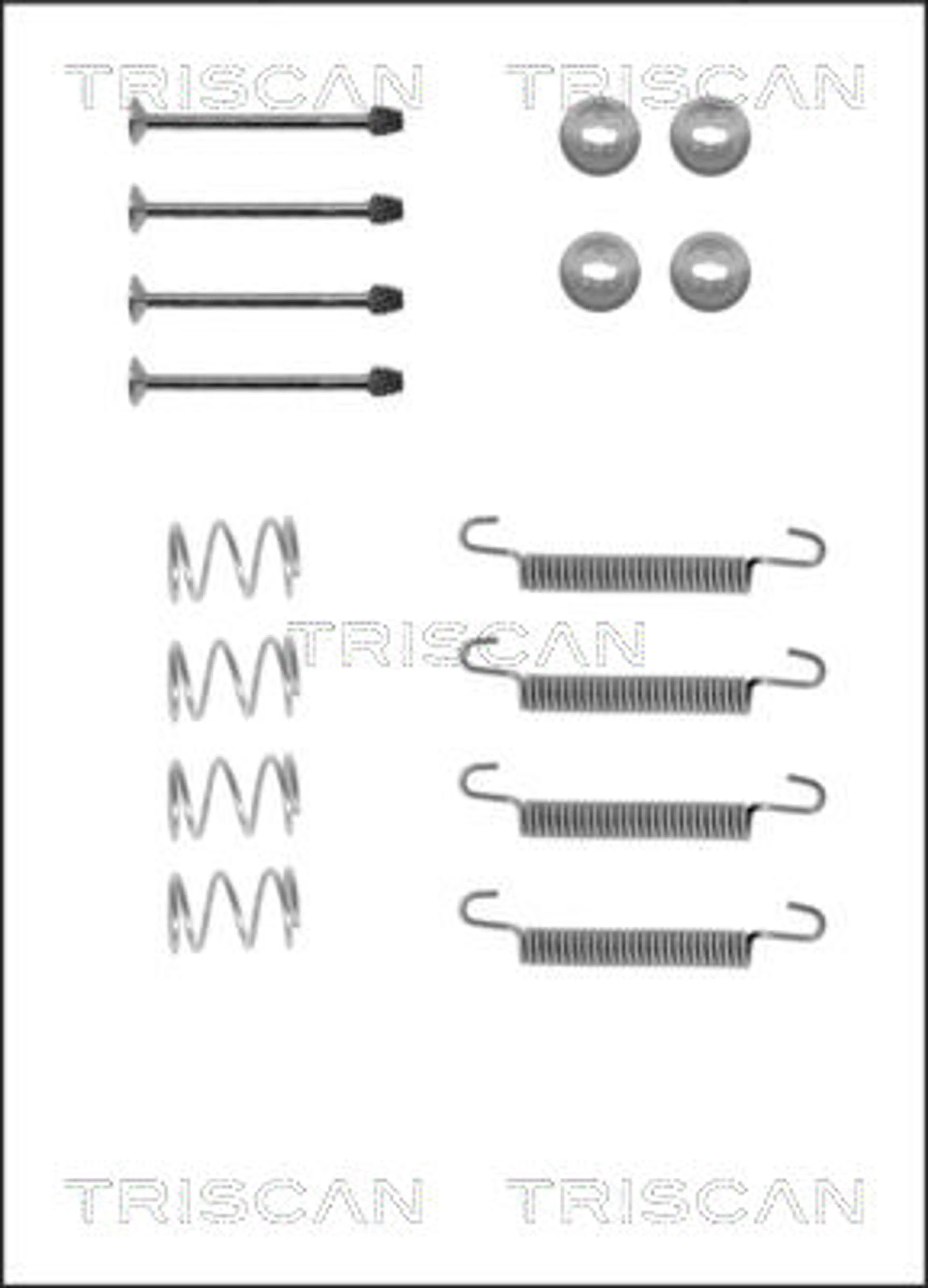 JUEGO DE ACCESORIOS, ZAPATAS DE FRE