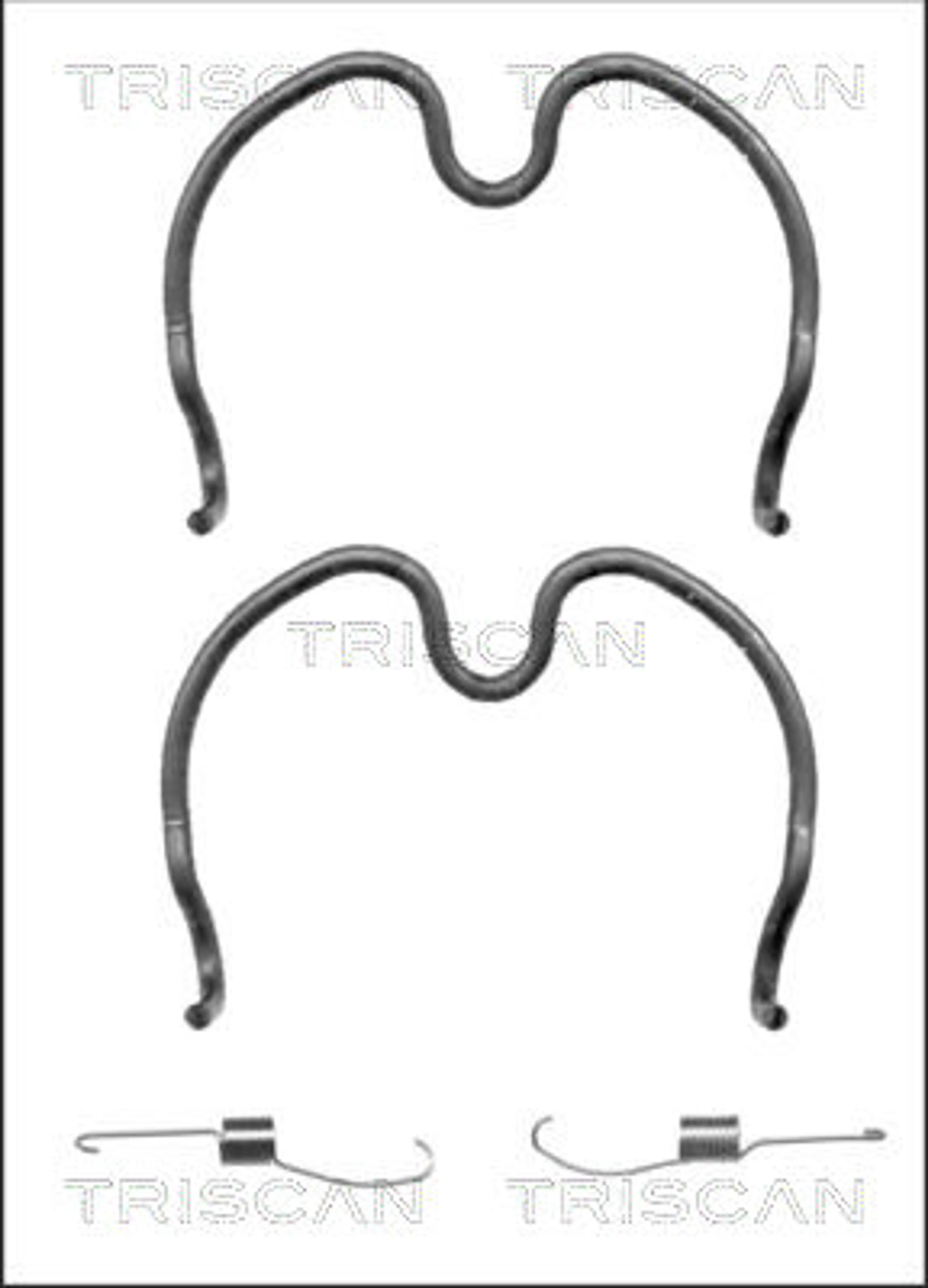 JUEGO DE ACCESORIOS, ZAPATAS DE FRE