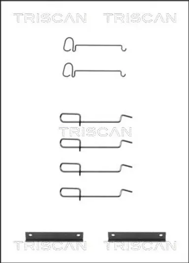 KIT DE ACCESORIOS, PASTILLAS DE FRE