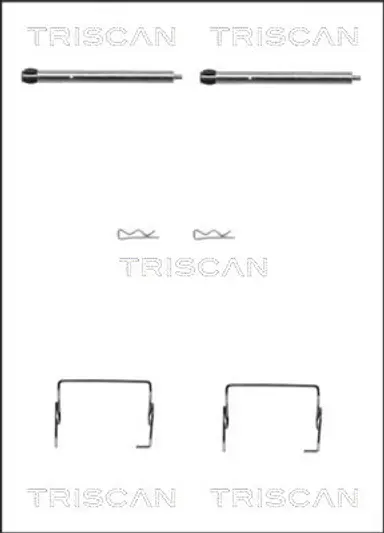 KIT DE ACCESORIOS, PASTILLAS DE FRE