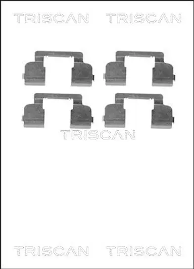 KIT DE ACCESORIOS, PASTILLAS DE FRE