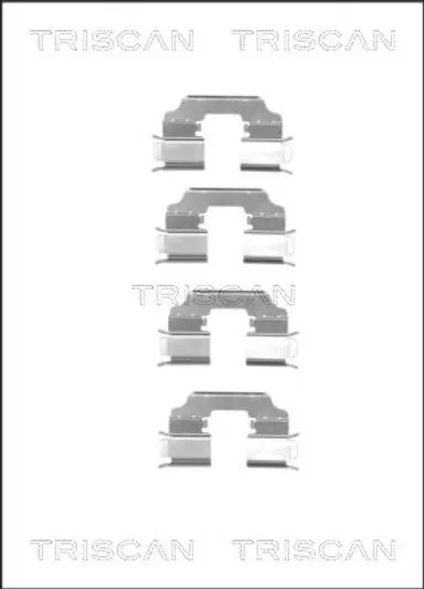 KIT DE ACCESORIOS, PASTILLAS DE FRE