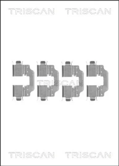 KIT DE ACCESORIOS, PASTILLAS DE FRE