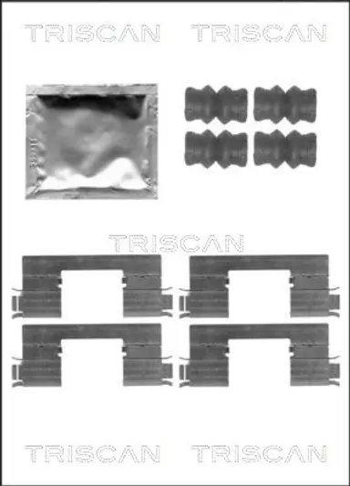 KIT DE ACCESORIOS, PASTILLAS DE FRE