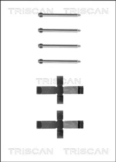 KIT DE ACCESORIOS, PASTILLAS DE FRE