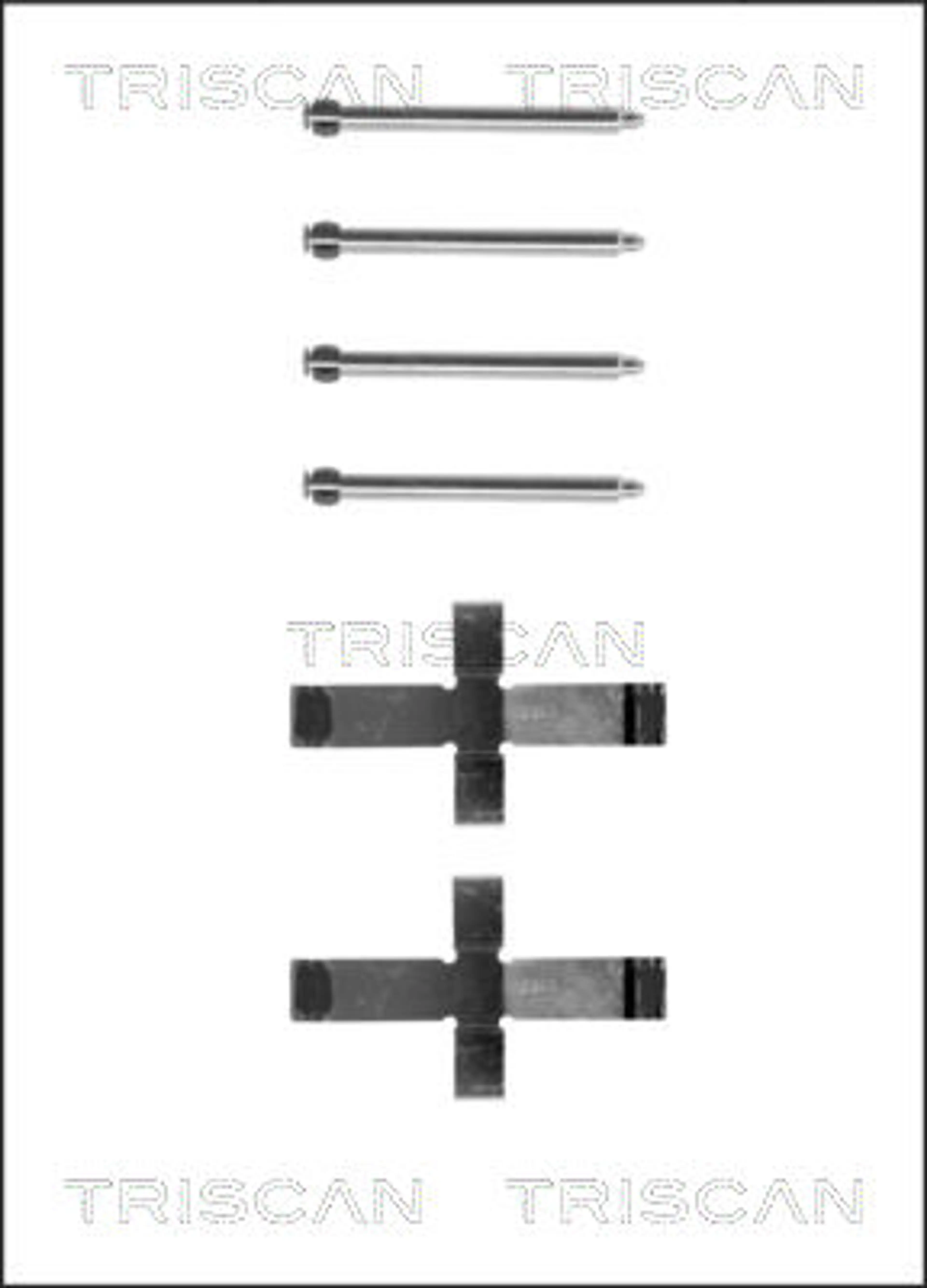 KIT DE ACCESORIOS, PASTILLAS DE FRE