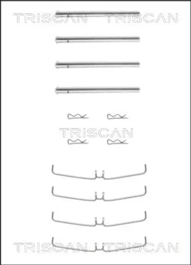 KIT DE ACCESORIOS, PASTILLAS DE FRE
