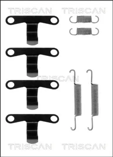 JUEGO DE ACCESORIOS, ZAPATAS DE FRE