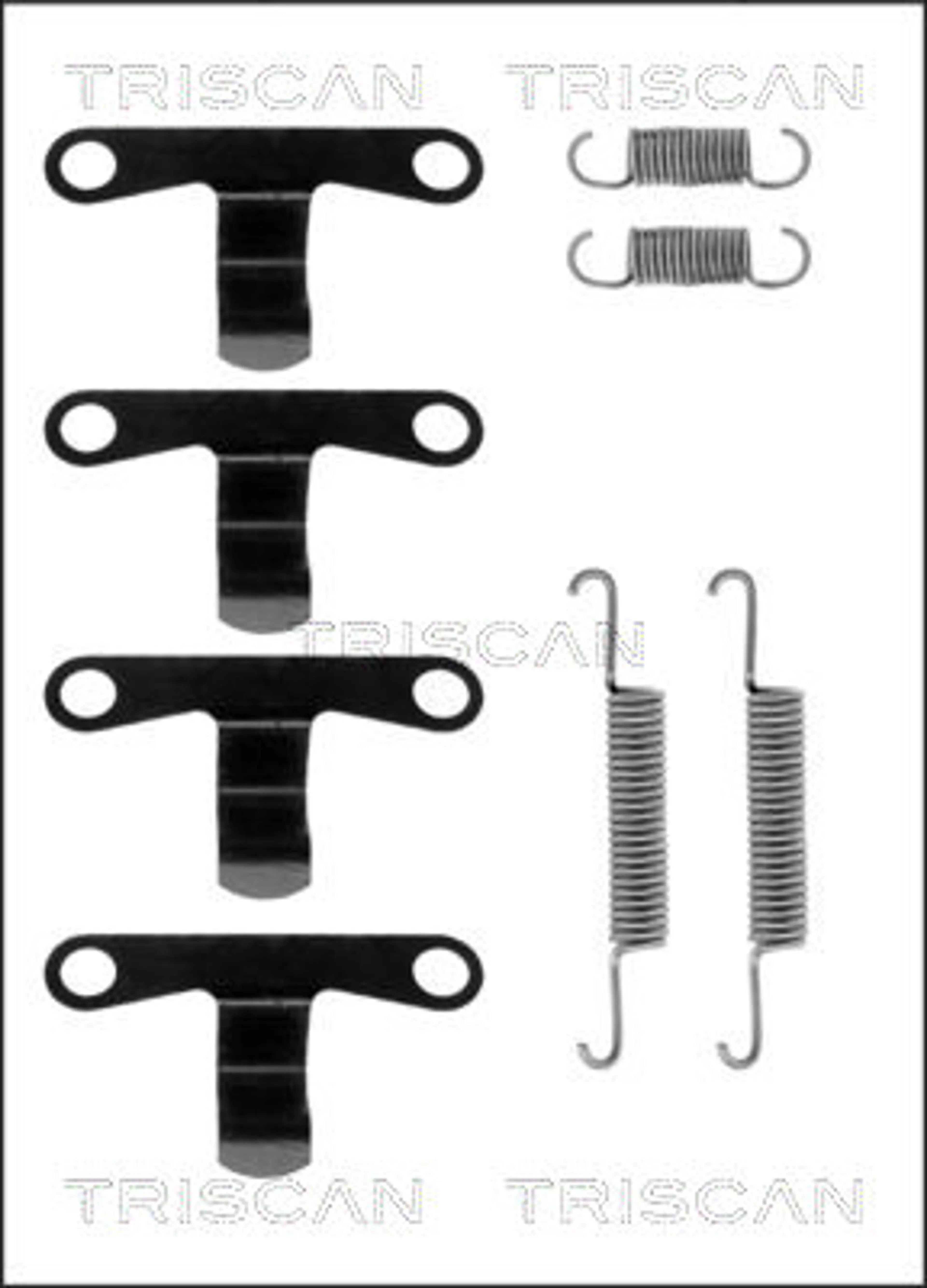 JUEGO DE ACCESORIOS, ZAPATAS DE FRE