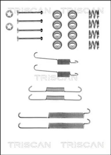 JUEGO DE ACCESORIOS, ZAPATAS DE FRE