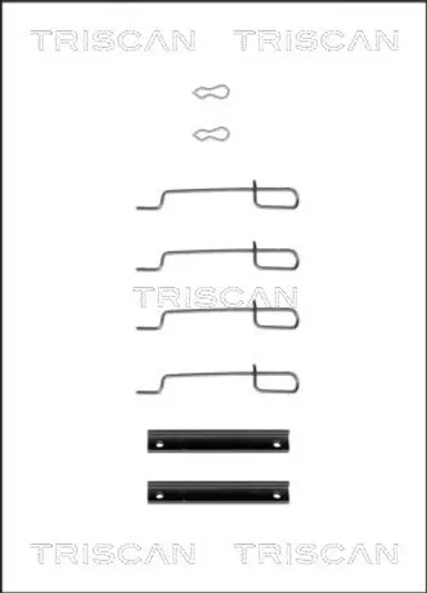 KIT DE ACCESORIOS, PASTILLAS DE FRE