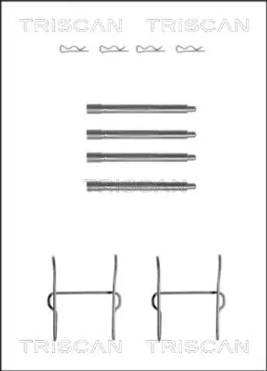 KIT DE ACCESORIOS, PASTILLAS DE FRE