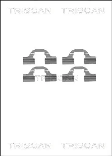 KIT DE ACCESORIOS, PASTILLAS DE FRE