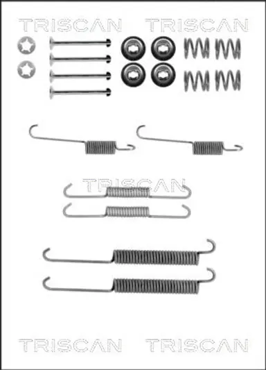 JUEGO DE ACCESORIOS, ZAPATAS DE FRE
