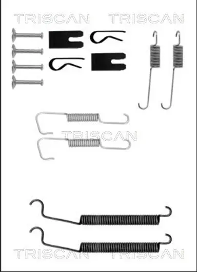 JUEGO DE ACCESORIOS, ZAPATAS DE FRE