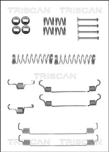 JUEGO DE ACCESORIOS, ZAPATAS DE FRE