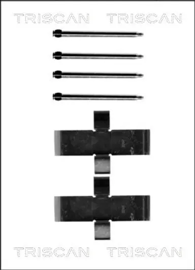 KIT DE ACCESORIOS, PASTILLAS DE FRE