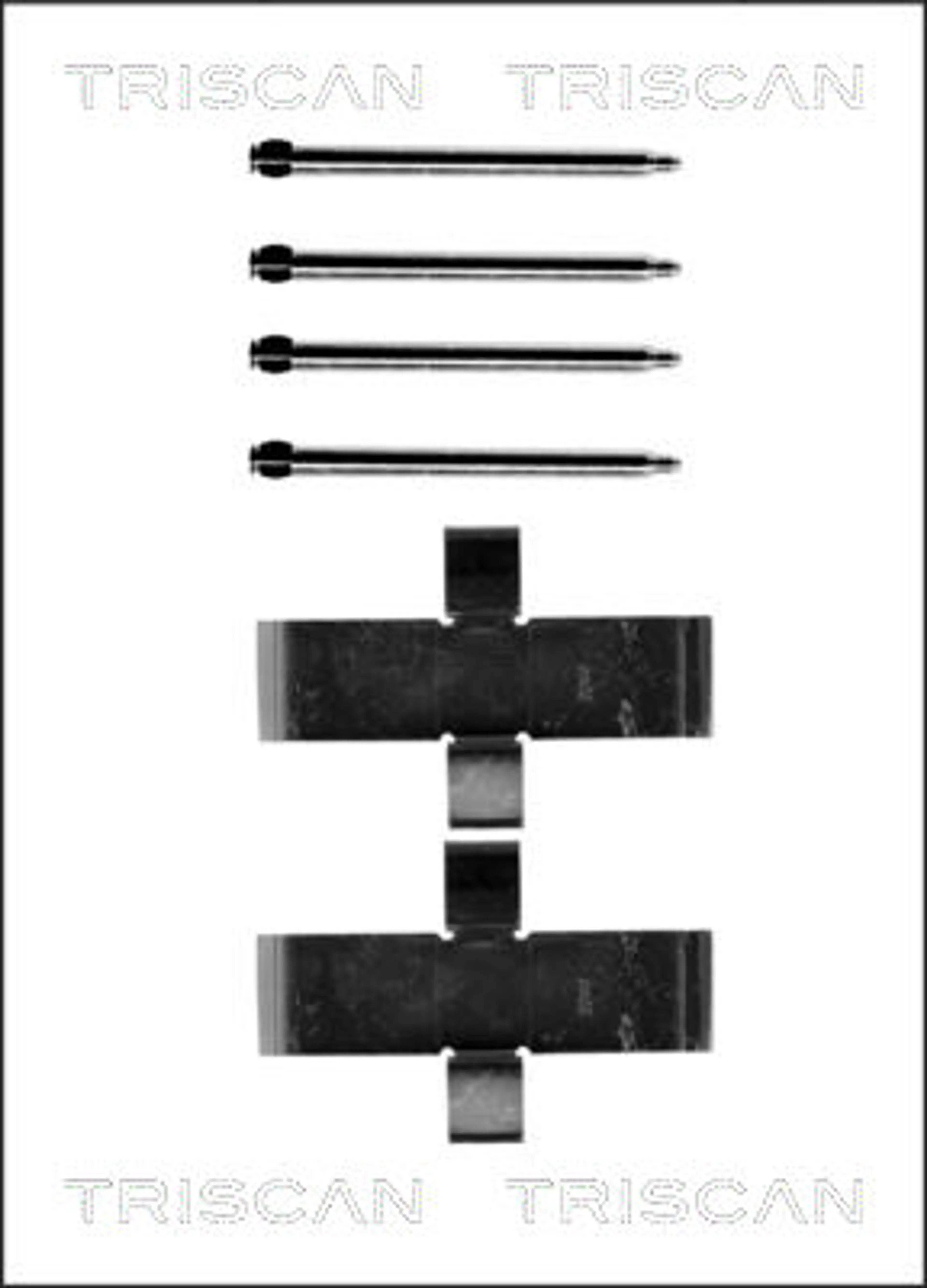 KIT DE ACCESORIOS, PASTILLAS DE FRE