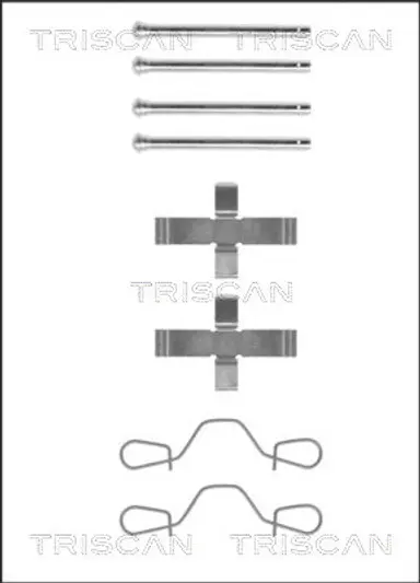 KIT DE ACCESORIOS, PASTILLAS DE FRE