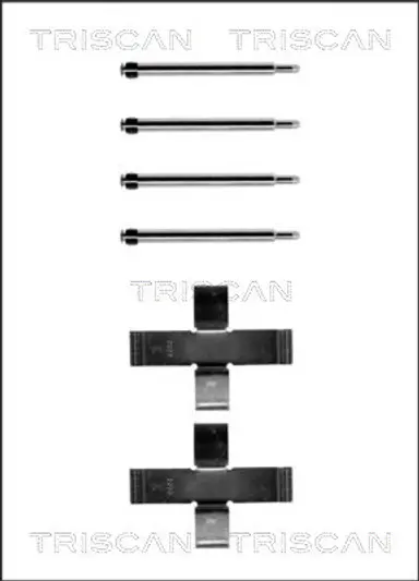 KIT DE ACCESORIOS, PASTILLAS DE FRE