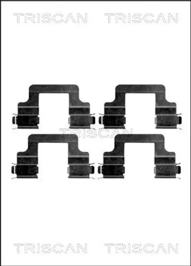 KIT DE ACCESORIOS, PASTILLAS DE FRE