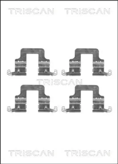 KIT DE ACCESORIOS, PASTILLAS DE FRE