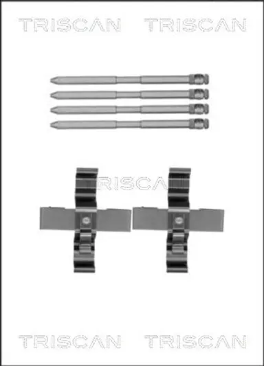 KIT DE ACCESORIOS, PASTILLAS DE FRE