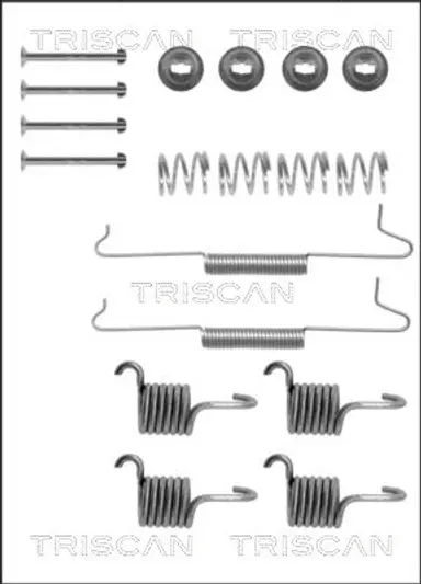 JUEGO DE ACCESORIOS, ZAPATAS DE FRE