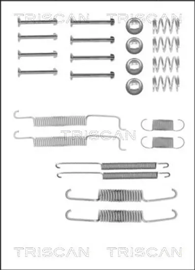 JUEGO DE ACCESORIOS, ZAPATAS DE FRE