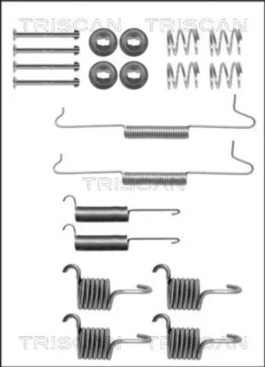 JUEGO DE ACCESORIOS, ZAPATAS DE FRE
