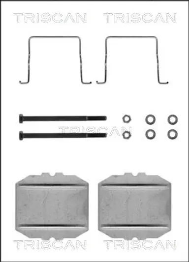 KIT DE ACCESORIOS, PASTILLAS DE FRE