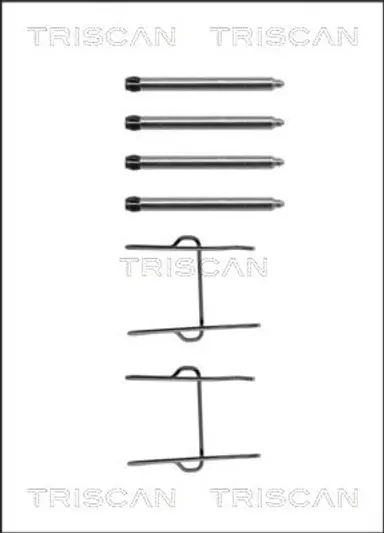 KIT DE ACCESORIOS, PASTILLAS DE FRE