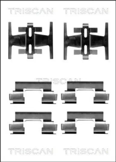 KIT DE ACCESORIOS, PASTILLAS DE FRE