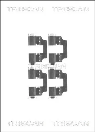 KIT DE ACCESORIOS, PASTILLAS DE FRE