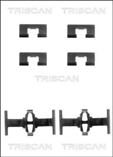 KIT DE ACCESORIOS, PASTILLAS DE FRE