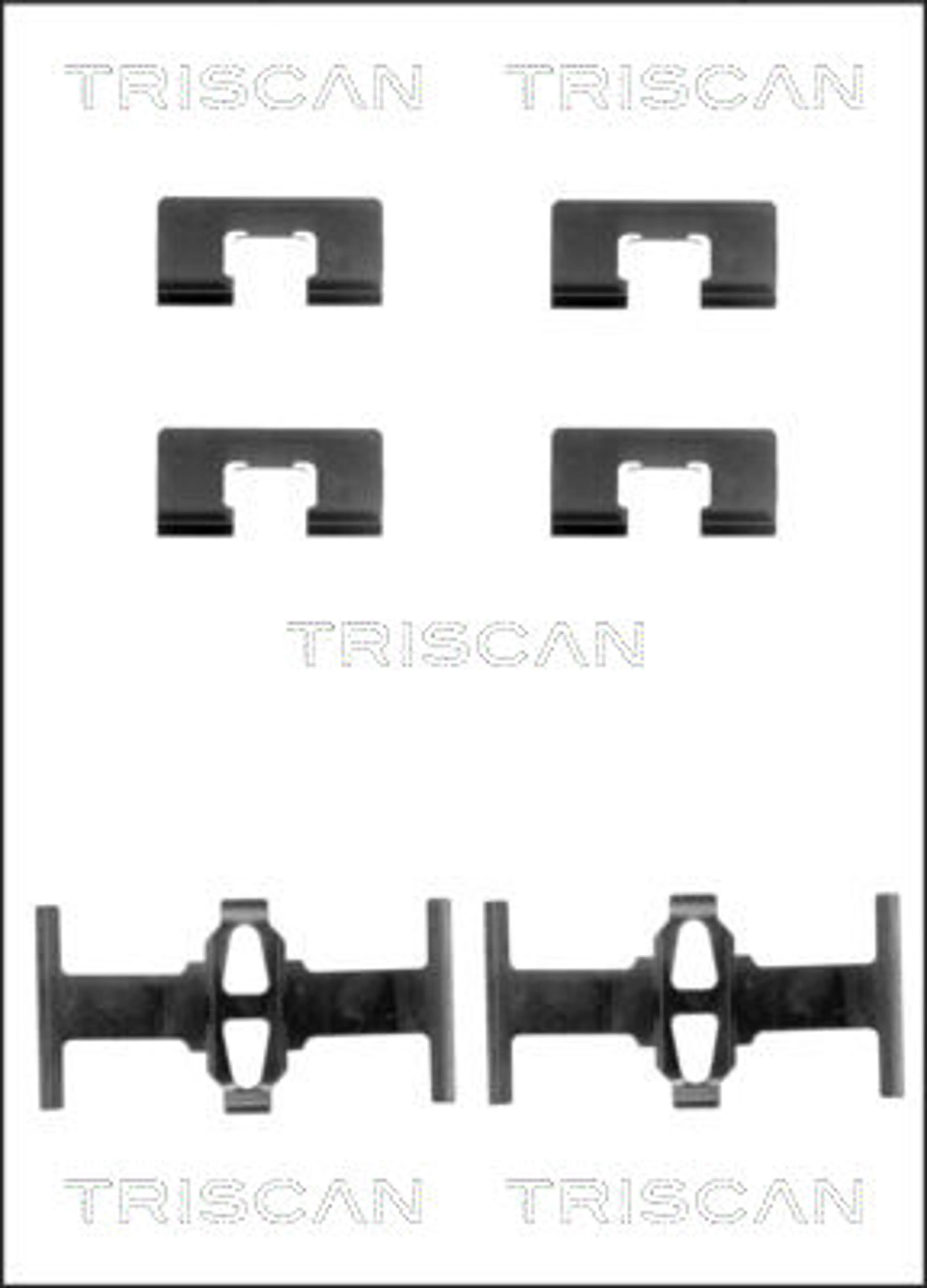 KIT DE ACCESORIOS, PASTILLAS DE FRE