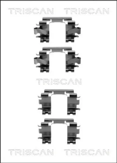 KIT DE ACCESORIOS, PASTILLAS DE FRE