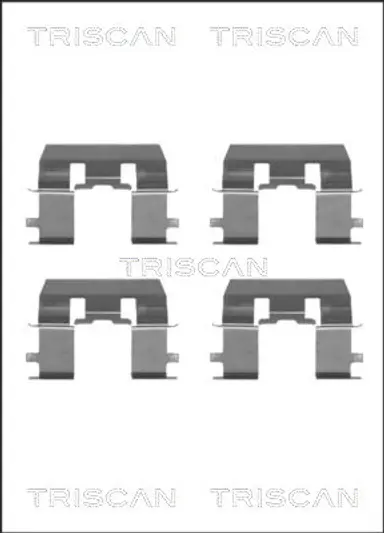 KIT DE ACCESORIOS, PASTILLAS DE FRE