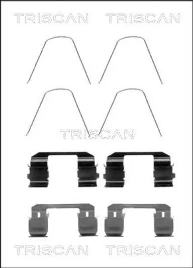 KIT DE ACCESORIOS, PASTILLAS DE FRE