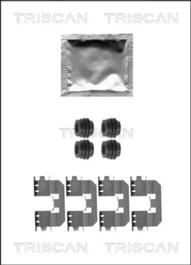 KIT DE ACCESORIOS, PASTILLAS DE FRE