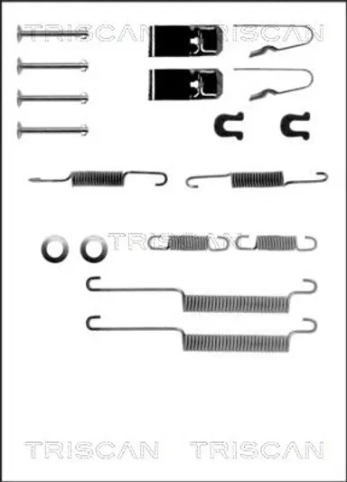 JUEGO DE ACCESORIOS, ZAPATAS DE FRE
