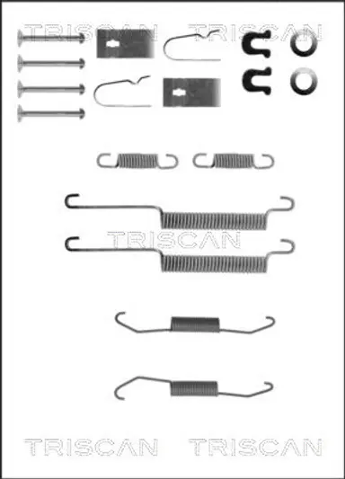 JUEGO DE ACCESORIOS, ZAPATAS DE FRE
