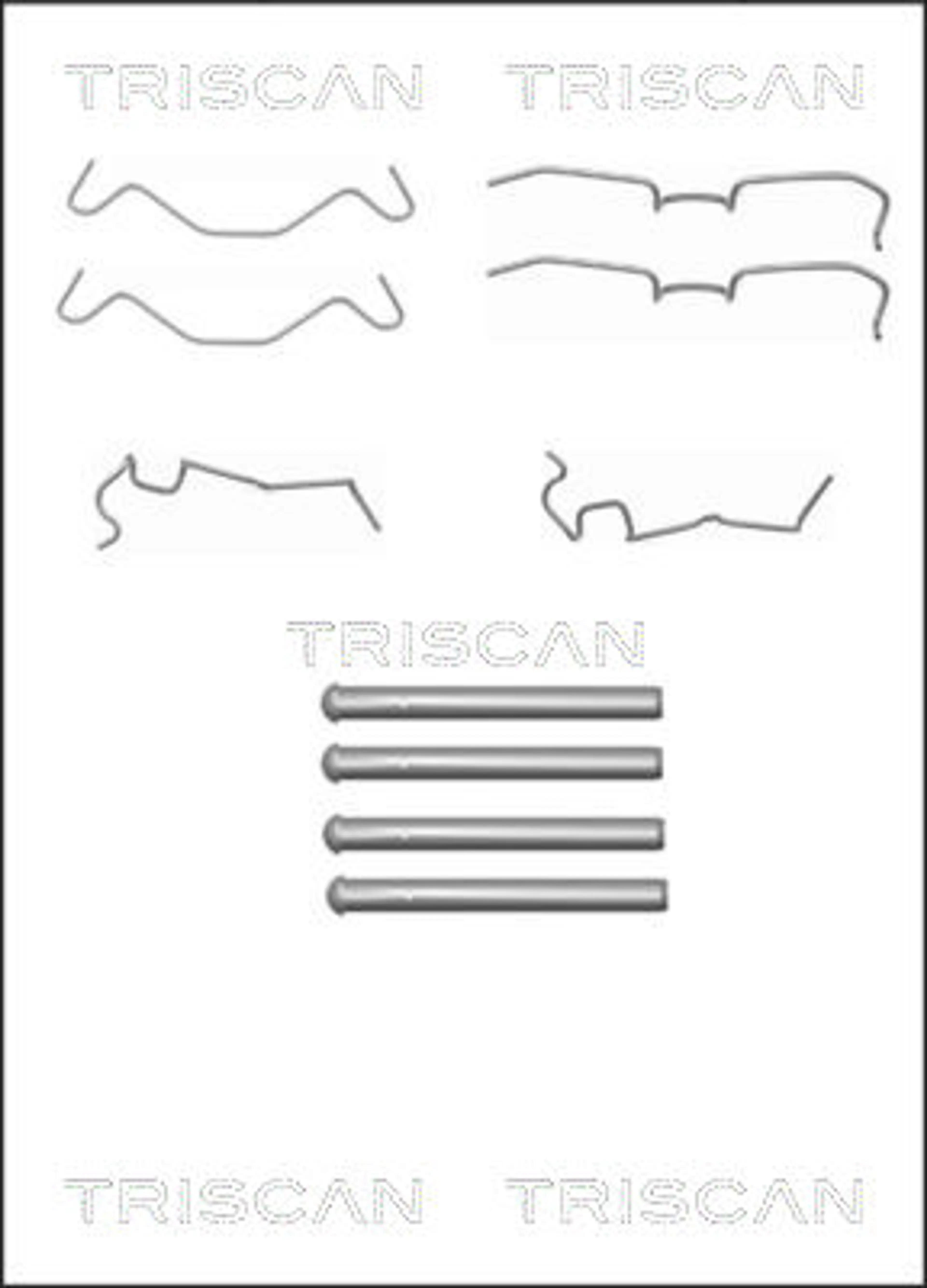 KIT DE ACCESORIOS, PASTILLAS DE FRE