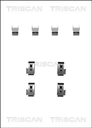 KIT DE ACCESORIOS, PASTILLAS DE FRE