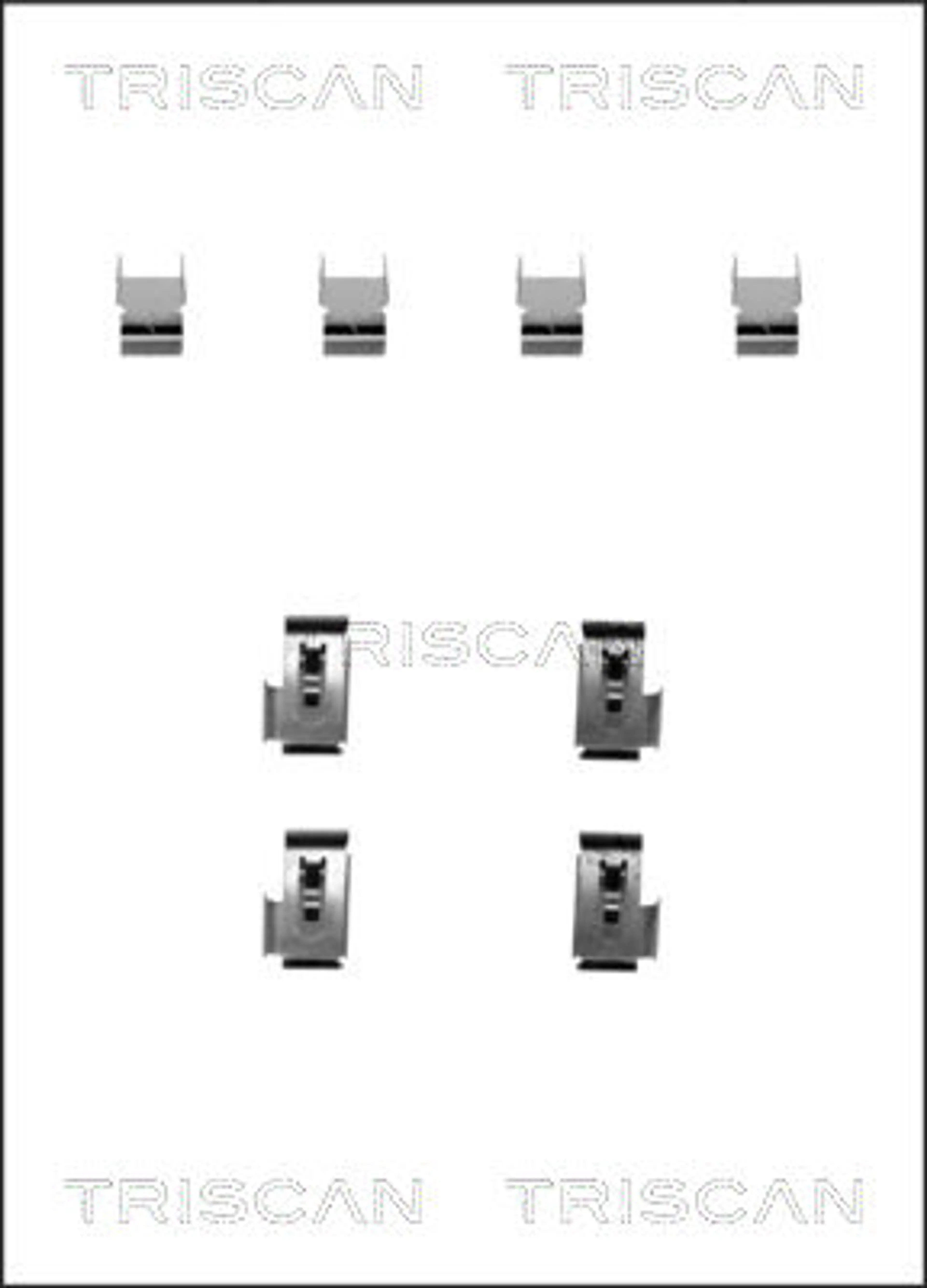 KIT DE ACCESORIOS, PASTILLAS DE FRE