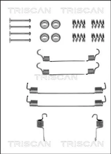 JUEGO DE ACCESORIOS, ZAPATAS DE FRE