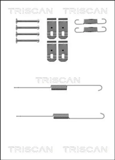 JUEGO DE ACCESORIOS, ZAPATAS DE FRE