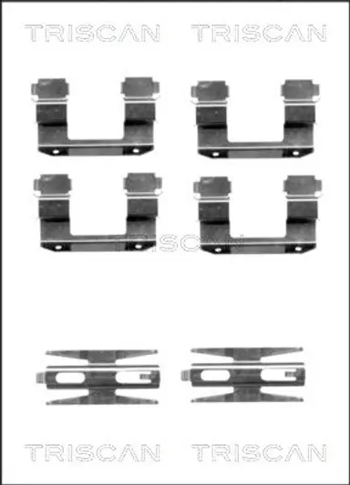 KIT DE ACCESORIOS, PASTILLAS DE FRE