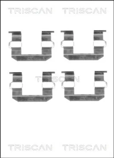 KIT DE ACCESORIOS, PASTILLAS DE FRE